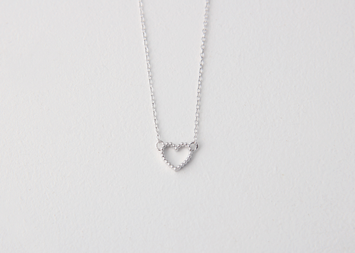 -silver-heart-necklace-white-gold-open-heart-jewelry-small-heart ...