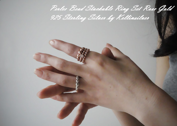 Stackable Rings Rose Gold